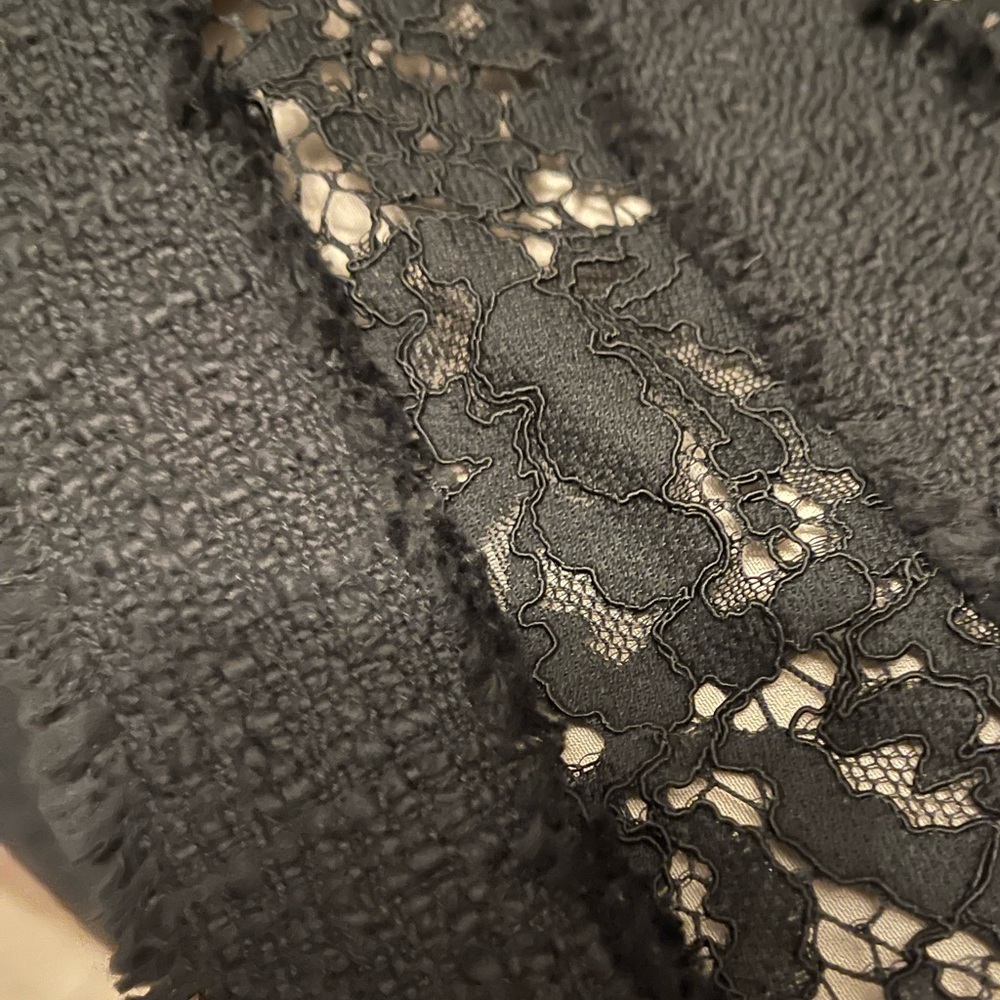 J. Crew NWOT Black Lace Sleeveless Blouse - Picture 12 of 16